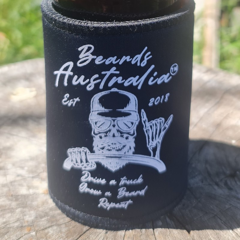 Truck Driver Beer Stubby Holder Shaving Is For Pussies