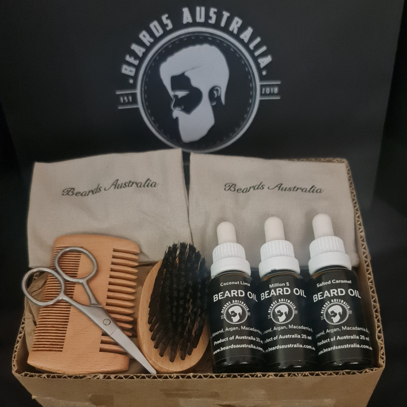 Beard Oil and Grooming Kit 25 ML each